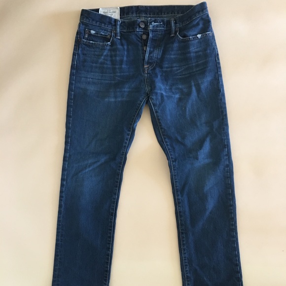 Abercrombie & Fitch Other - A&F men’s jeans W33 L32 button closure